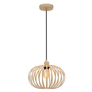 Industrialna lampa wisząca beżowa, Lieve