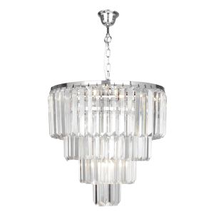 Design lampa wisząca chromowana, Kajol