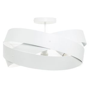Nowoczesna lampa sufitowa biała, Tanno