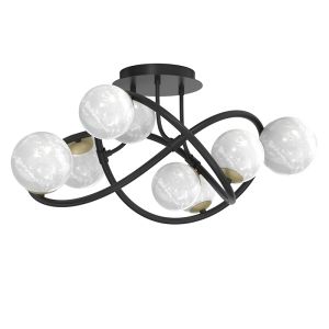 Nowoczesna lampa sufitowa biała, Moritz