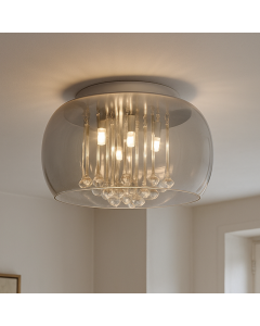 Design lampa sufitowa szara, Lorenzo