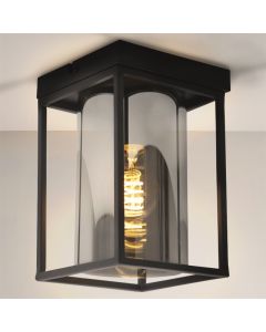 Nowoczesna lampa sufitowa czarna, Jessa
