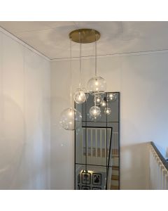 Design lampa wiszaca przezroczysta, Lissa
