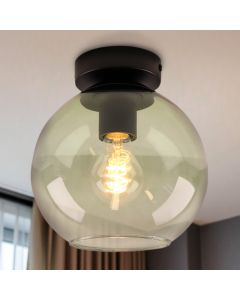 Design lampa sufitowa zielona, Giada
