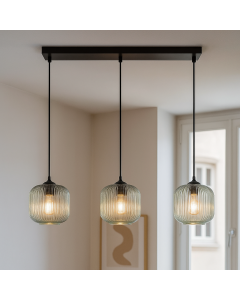 Design lampa wisząca zielona, Charlois