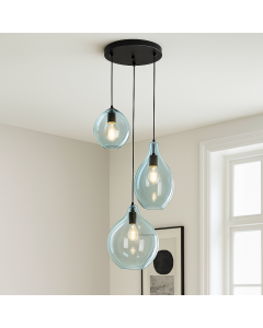 Design lampa wisząca niebieska, Cees