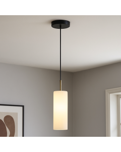 Nowoczesna lampa wisząca nad stół do jadalni biała, Gaya