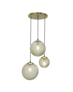 Design lampa wisząca zielona, Dolf
