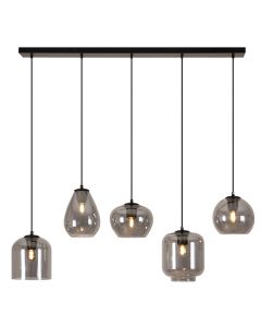 Nowoczesna lampa wisząca szara, Caia