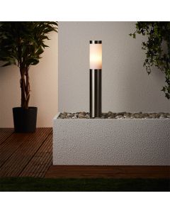 Plastikowa lampa zewnętrzna chromowana, Tom, IP44