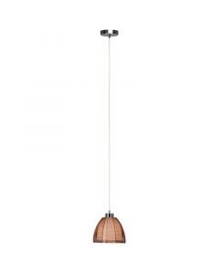 Nowoczesna lampa wisząca brązowa, Amela