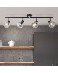Design spot sufitowy czarny, Dimitry