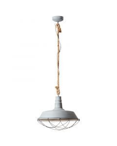 Industrialna lampa wisząca szara, Jeysmell