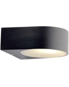 Metalowa lampa zewnętrzna czarna, Alicha, IP44