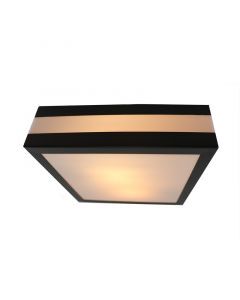 Plastikowa lampa zewnętrzna antracytowa, Tosca, IP44