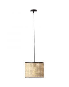 Rustykalna lampa wisząca brązowa, Emmelie