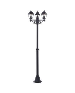 Klasyczna lampa zewnętrzna czarna, Kalle, IP44