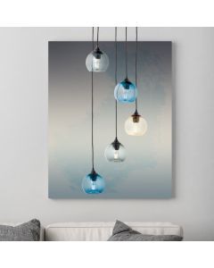 Design lampa wisząca wielokolorowa, Quinton