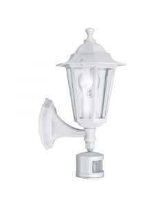 Aluminiowy klasyczny kinkiet zewnętrzny z czujnikiem ruchu biały, Alieke, IP44