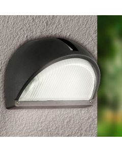 Aluminiowa lampa zewnętrzna czarna, Gemma, IP44