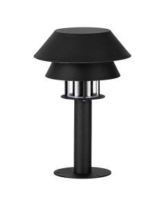 Stalowa lampa zewnętrzna czarna, Cindy, IP65