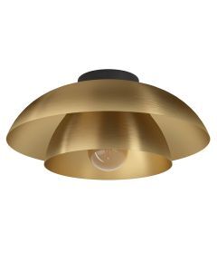 Stalowa nowoczesna lampa sufitowa złota, Chuck