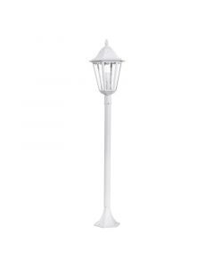 Aluminiowa klasyczna lampa zewnętrzna biała, Leanna, IP44