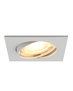 Aluminiowa oprawa sufitowa wpuszczana biała, Sabien