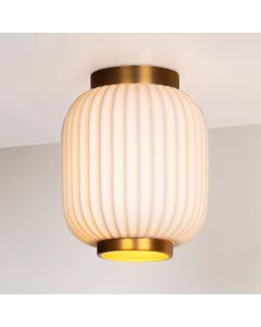 Ceramiczny plafon sufitowy złoty, Gosse