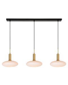 Biała lampa wisząca design, Singala
