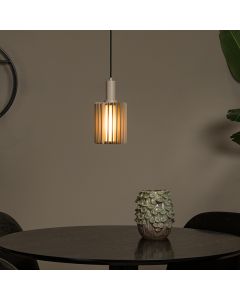 Ciemnoszara lampa wisząca nowoczesna, Lambres