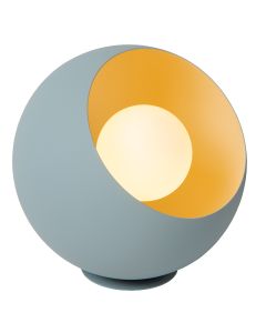 Niebieska lampa stołowa nowoczesna, Doredos, z przełącznik