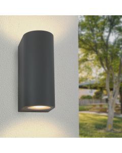 Aluminiowa lampa zewnętrzna antracytowa, Corina, IP44