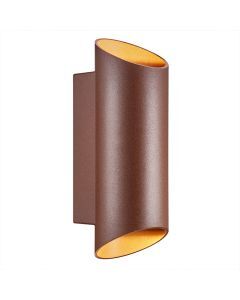 Rdzawa lampa zewnetrzna nowoczesna, Nico, IP54