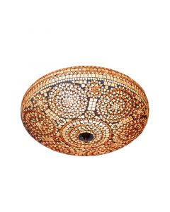Mozaikowy orientalny plafon sufitowy fioletowy, Annas