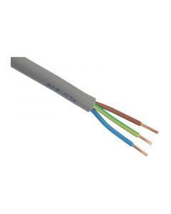 5 metrowy kabel zewnętrzny XMVK 3 x 2,5 mm, szary