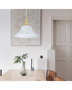 Mosiądz lampa wisząca design, Aurora