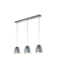 Niklowa lampa wisząca nowoczesna, Nuhad