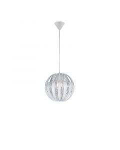 Biała lampa wisząca nowoczesna, Yannay