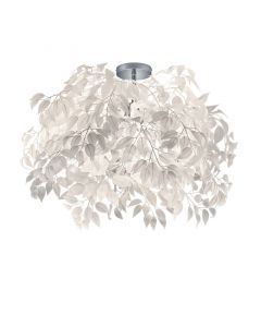 Chromowany plafon sufitowy retro, Urwa