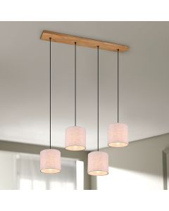 Niklowa lampa wisząca vintage, Milco