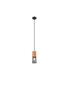 Czarna lampa wisząca vintage, Jessica