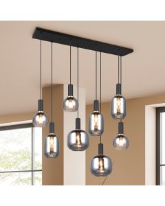 Szara lampa wisząca design, Nurullah