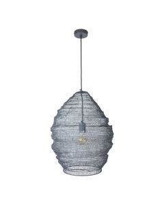 Industrialna lampa wisząca czarna, Lida