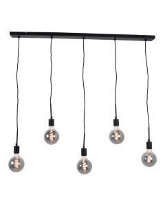 Industrialna lampa wisząca czarna, Bolb