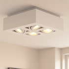 Nowoczesna oprawa natynkowa biała, Akira