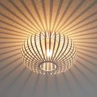 Industrialny plafon sufitowy biały, Lieve