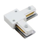 Element narożny, biały, 1-fazowy