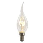Olucia żarówka świecowa LED E14 ściemnialna Tuelo, 2W, 2700K