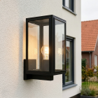 Nowoczesna lampa zewnętrzna czarna, Sidney, IP44